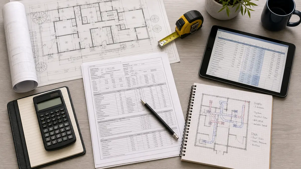 Measuring a 1920s Alhambra home for an accurate HVAC load calculation